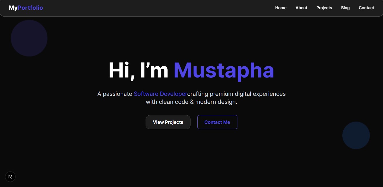 Portfolio Website